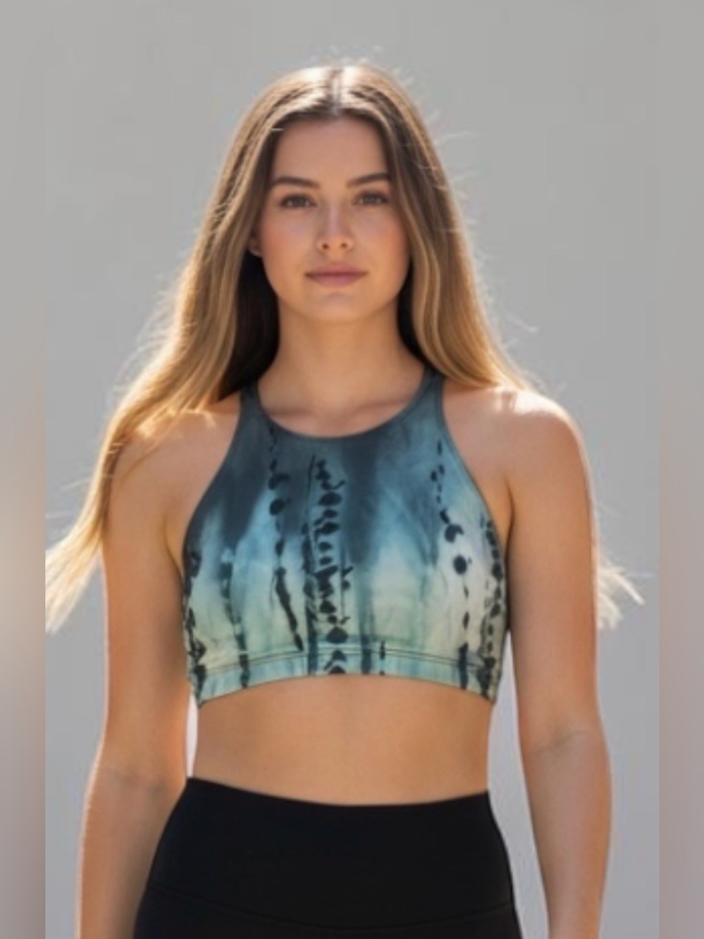 Onzie Tie Dye Heart Bra Large